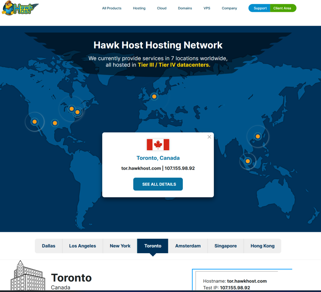 Hawk Host Hosting Network