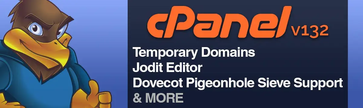 cPanel v132 Now Available