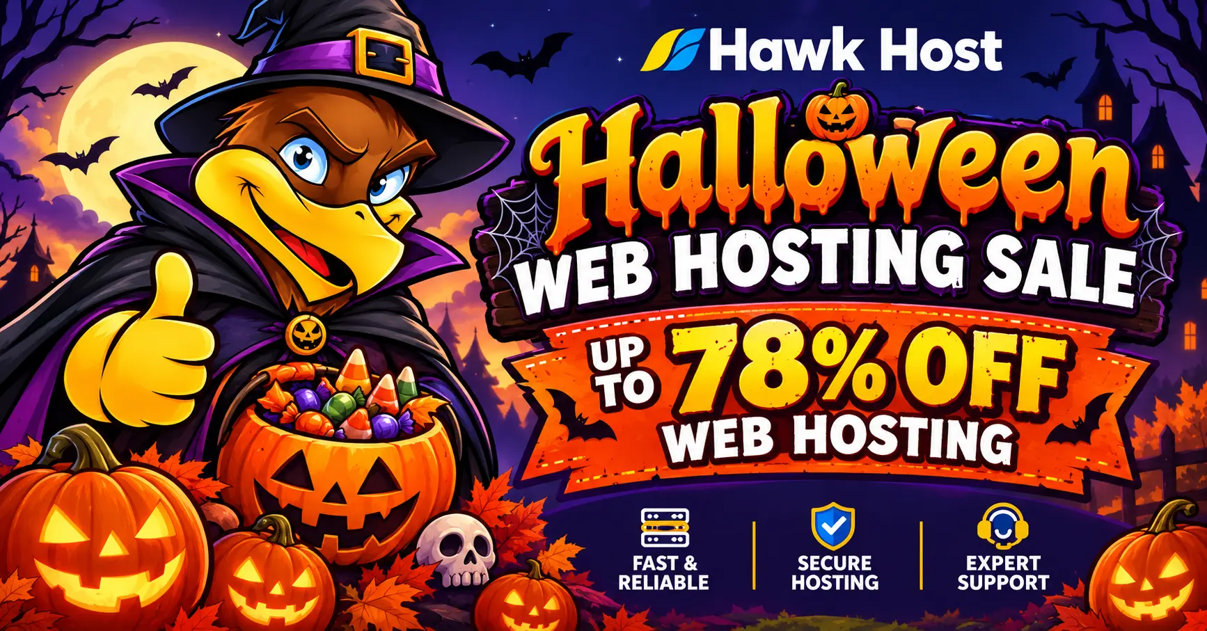 Halloween Hosting Deals