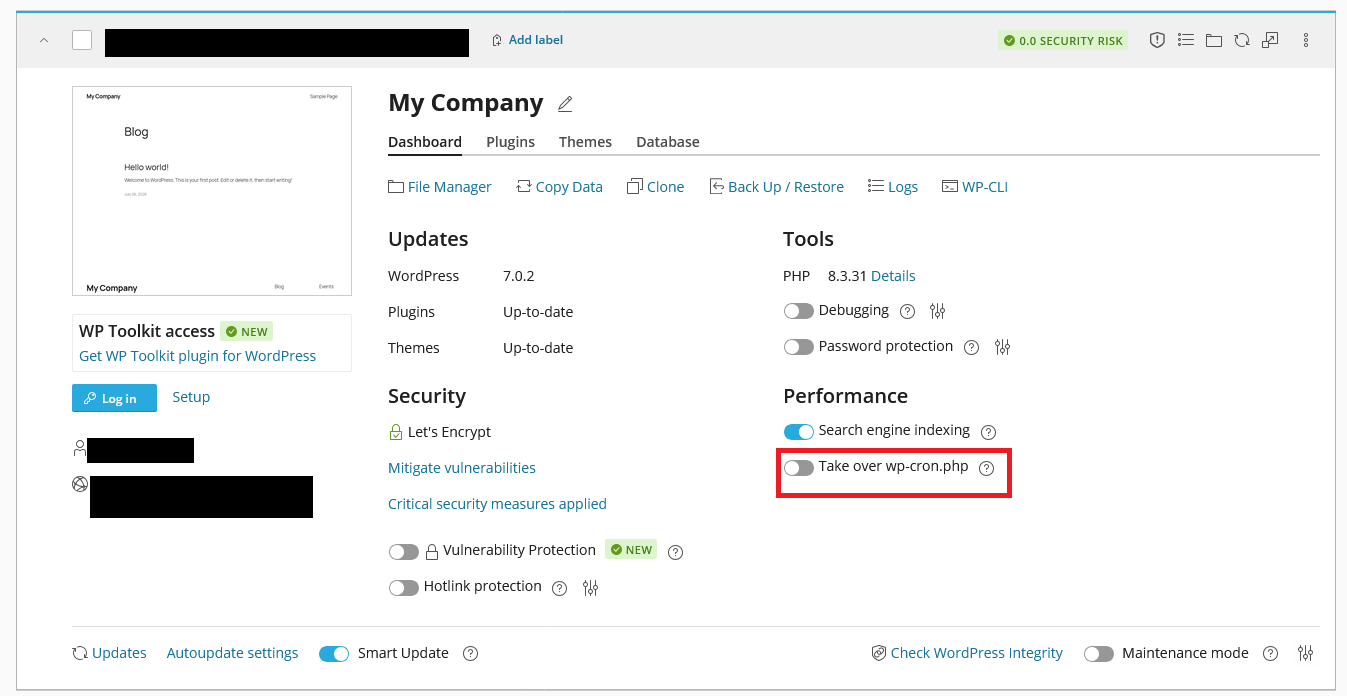 WordPress Performance