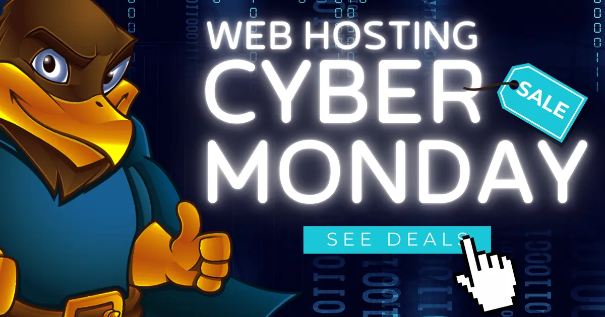 Cyber Monday 2025 at Hawk Host - 70% Coupons Available NOW!