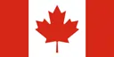 The flag of Canada.