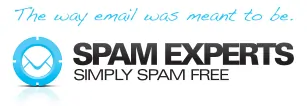 Spam Experts logo with the words the way email was meant to be.