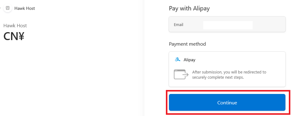 Alipay Preview Payment
