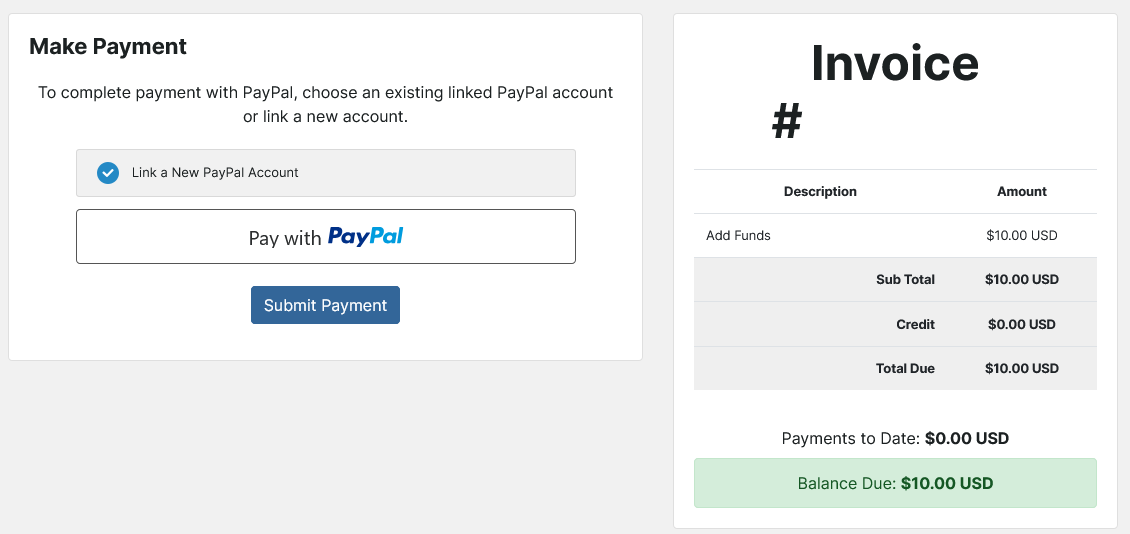 PayPal Payment