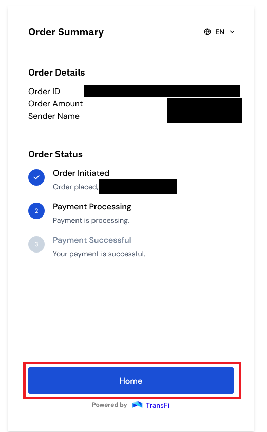 Order Summary