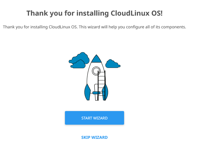 CloudLinux Wizard