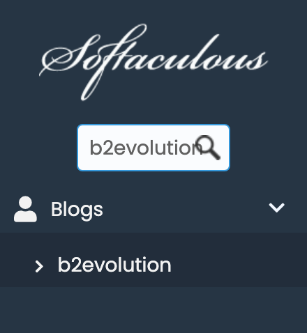 b2evolution in Softaculous