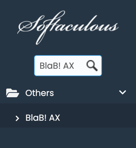 BlaB! AX in Softaculous