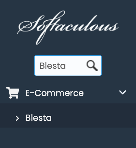 Blesta in Softaculous