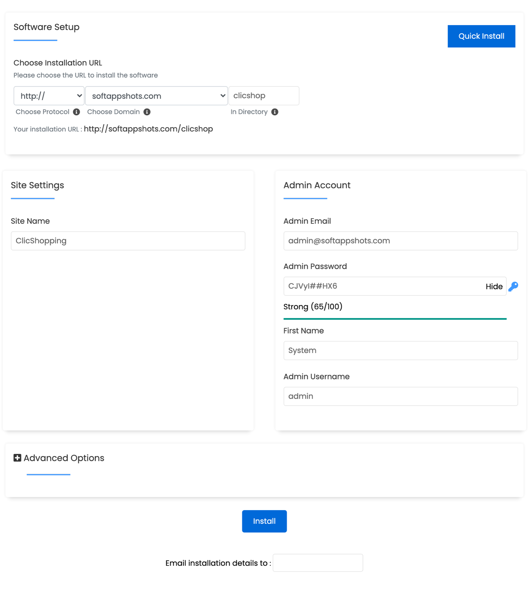ClicShopping AI Install Options