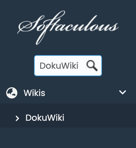 DokuWiki in Softaculous