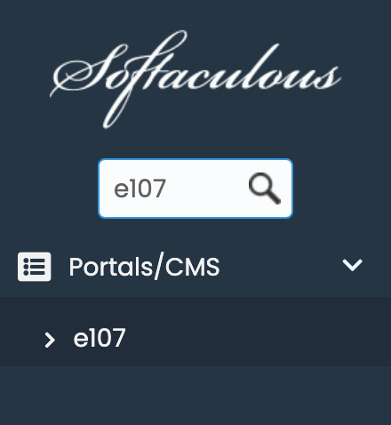 e107 in Softaculous