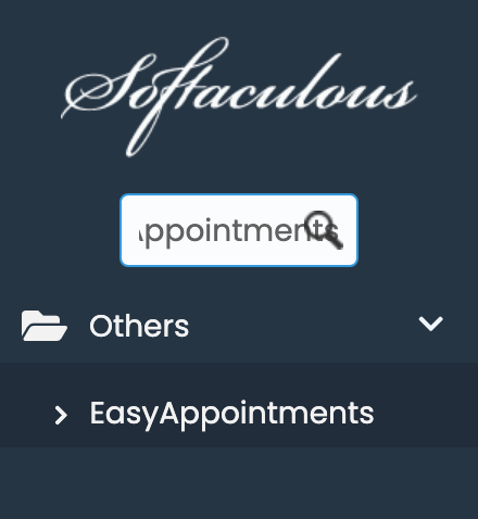 EasyAppointments in Softaculous