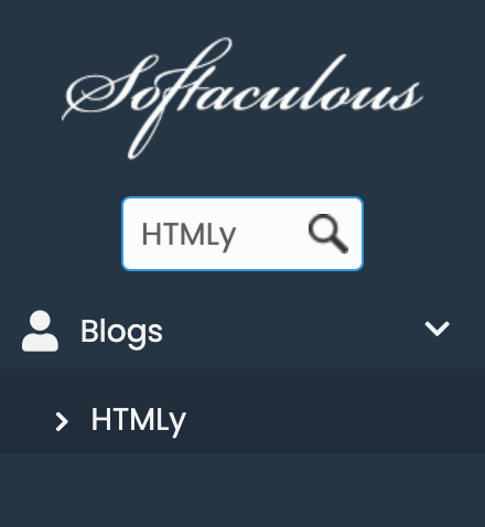 HTMLy in Softaculous