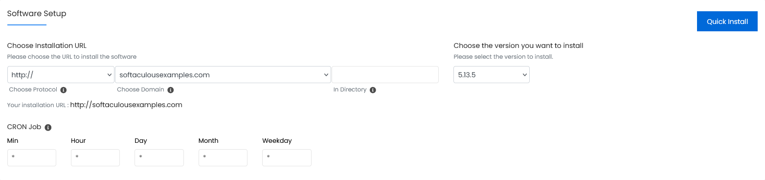 Invoice Ninja Install Options