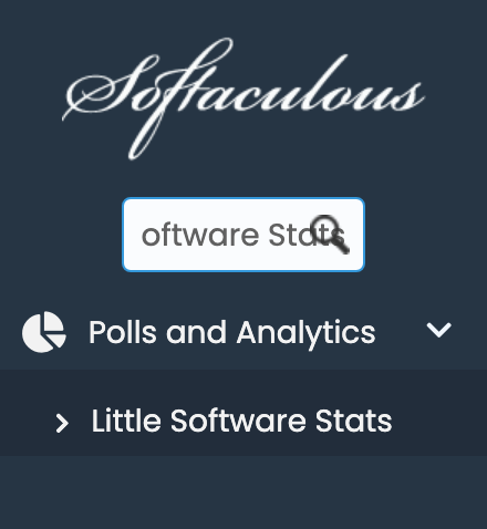 Little Software Stats in Softaculous