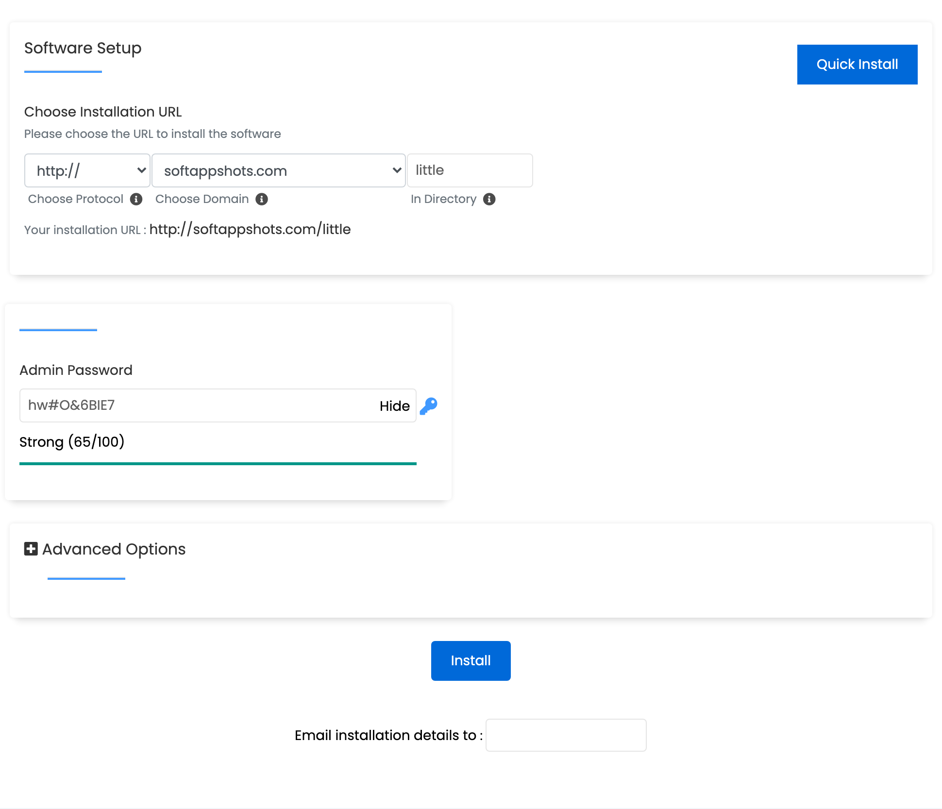 LittlePoll Install Options