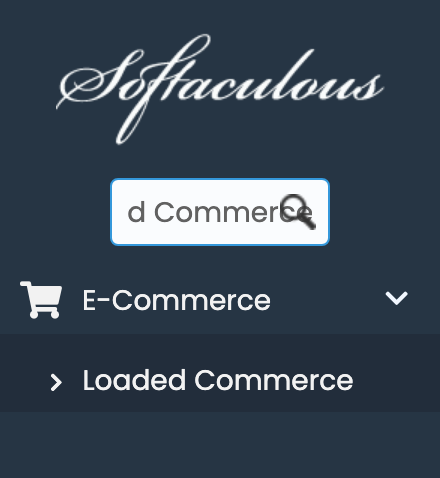 Loaded Commerce in Softaculous