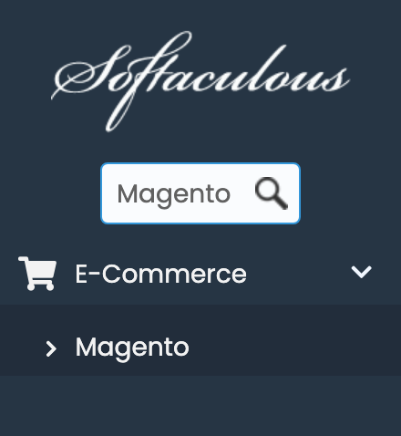 Magento in Softaculous