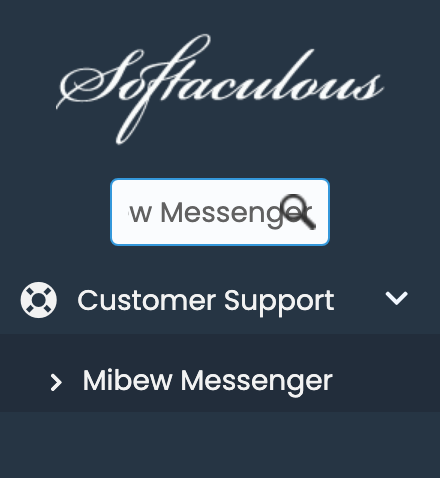 Mibew Messenger in Softaculous