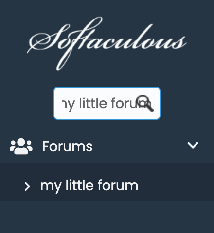 my little forum in Softaculous