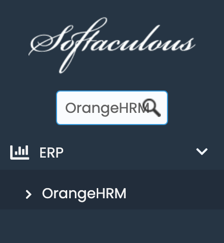 OrangeHRM in Softaculous