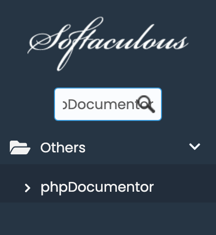 phpDocumentor in Softaculous