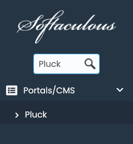 Pluck in Softaculous