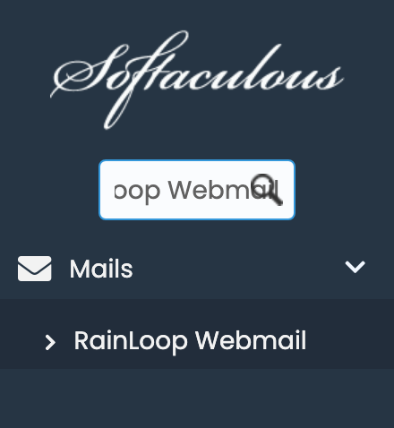 RainLoop Webmail in Softaculous