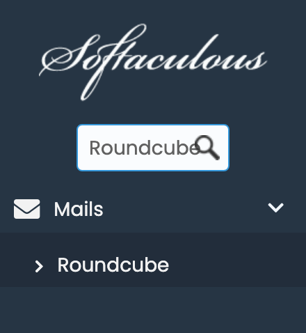 Roundcube in Softaculous