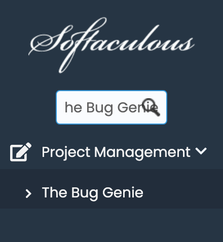 The Bug Genie in Softaculous