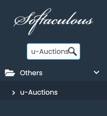 u-Auctions in Softaculous