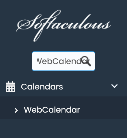 WebCalendar in Softaculous