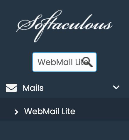 WebMail Lite in Softaculous