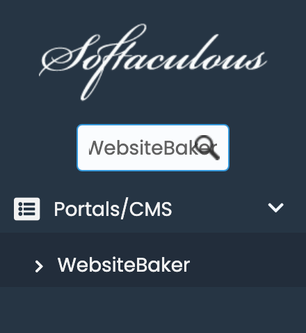 WebsiteBaker in Softaculous