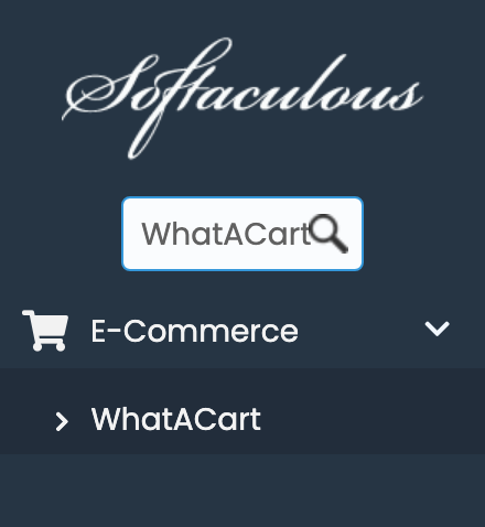 WhatACart in Softaculous