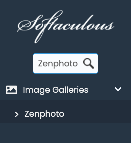 Zenphoto in Softaculous
